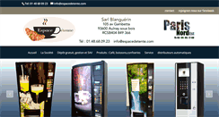 Desktop Screenshot of espacedetente.com