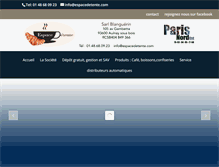 Tablet Screenshot of espacedetente.com